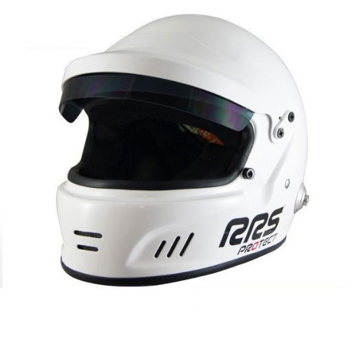 Bild von RRS Protect Rally Vollvisierhelm – FIA 8859-2015 / SNELL SA2020 – Weiß