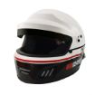 Bild von RRS Protect Rally Vollvisierhelm – FIA 8859-2015 / SNELL SA2020 – Schwarz/Weiß