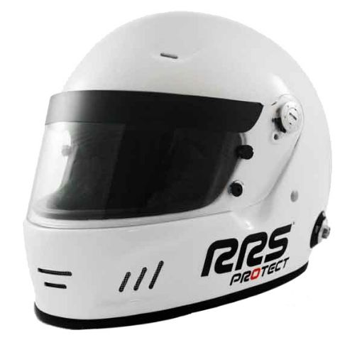Bild von RRS Protect Circuit Vollvisierhelm – FIA 8859-2015 / SNELL SA2020 – Weiß