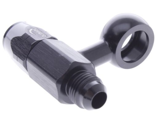 Bild von ID 15,7mm. - 90 deg. - Double Banjo AN6/Hose - Black