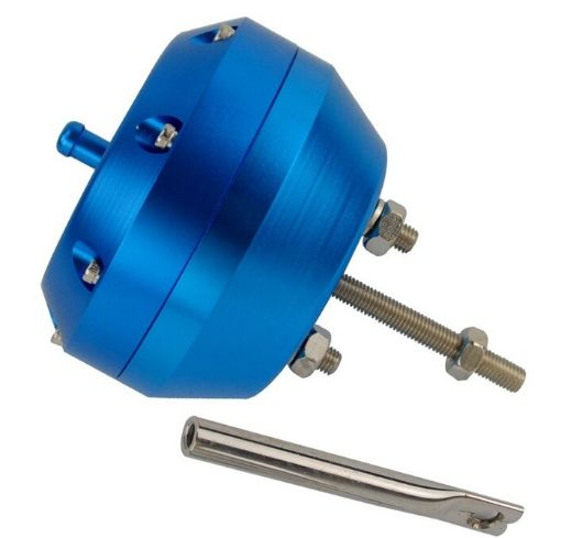 Bild von Billet Turbolader-Aktuator & interne Wastegate – Billet Aluminium (0,5–1,4 bar / Blau)
