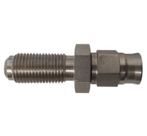 Bild von Gerades männliches Schlauchende M10x1.0 - AN3 PTFE-Schlauch - lang
