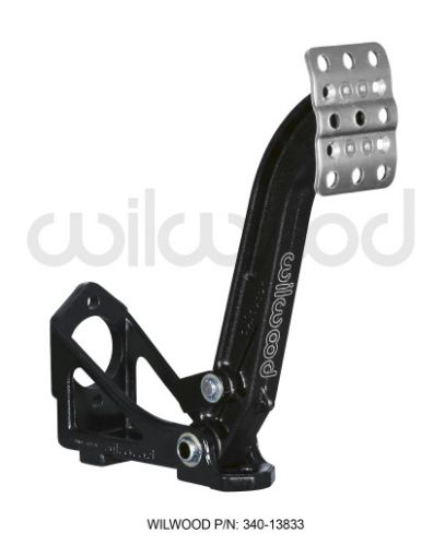 Bild von Wilwood Adjustable Single Pedal - Floor Mount - 6:1