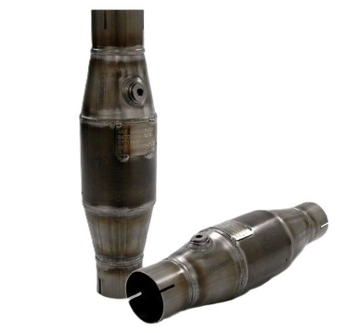 Bild von Simons Rennkatalysator - 100 Zellen Metallic - SBF / FIA-Zulassung - Ø63.5