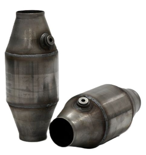 Bild von Simons Rennkatalysator - 100 Zellen Metallic - SBF / FIA-Zulassung - Ø127