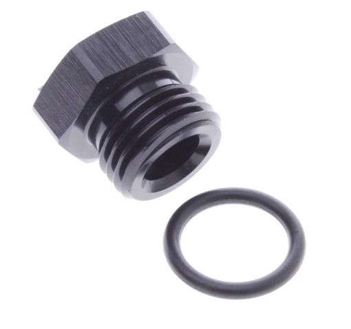 Bild von AN Prop - Männlicher O-Ring - Schwarzes Alu