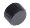 Bild von Schwarzer Stecker für 3/8" NPT Black Alu
