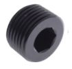 Bild von Schwarzer Stecker für 1/4" NPT Black Alu