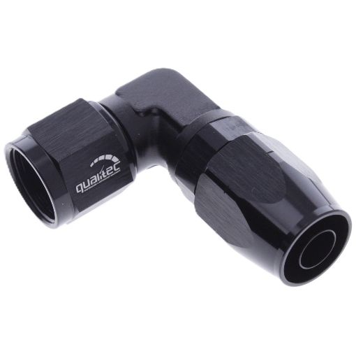 Bild von 90Grad. AN Fitting - AN8 - Black - Forge Elbow