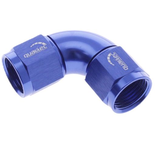Bild von 90Grad. AN Fitting - AN-8 - Weiblich-Weiblich - Blau