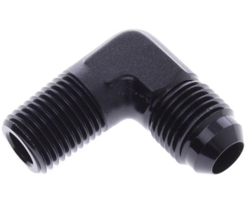 Bild von 90Grad. AN Anschlussstück - 3/4 "NPT -> AN10 - Schwarz