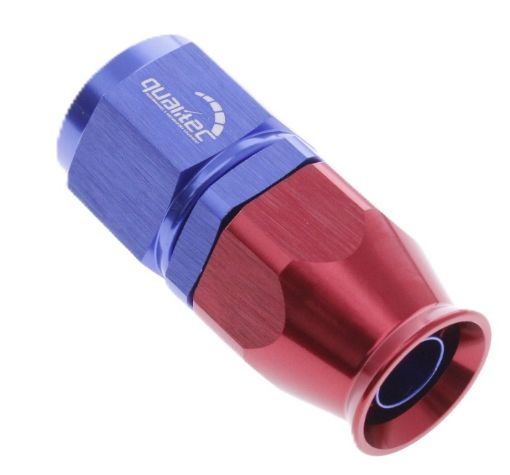 Bild von Gerade PTFE AN-Verschraubung - AN-3 - Rot / Blau