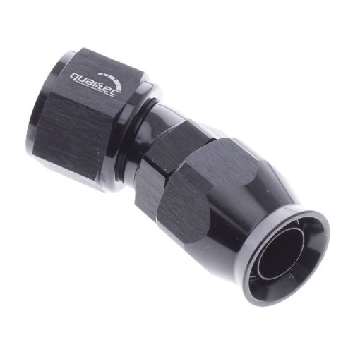Bild von 30gr. PTFE AN Anschlussstück - AN-12 - Schwarz - High Flow