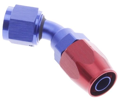Bild von 45 Grad. AN Armatur - AN-6 - Rot / Blau