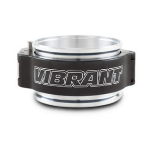 Bild von Vibrant 3.5in O.D. SS304 HD 2.0 Clamp Assembly - Anodized Black
