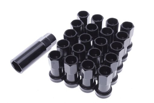 Bild von Steel Wheel nuts - M12*1.25 - Black - Set of 20 pc.