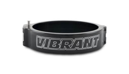 Bild von Vibrant 4in O.D. Aluminized HD 2.0 Clamp - Anodized Black (Clamp Only)