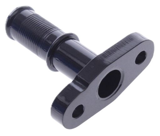 Bild von Öl-Rücklaufflansch – 38 mm – 16 mm gerader Schlauchanschluss