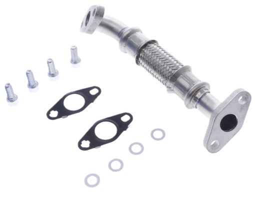 Bild von Öl-Rücklaufrohr Kit – Dual 38mm Flansch