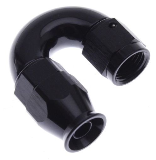 Bild von 180gr. PTFE AN Anschlussstück - AN-10 - Schwarz - High Flow