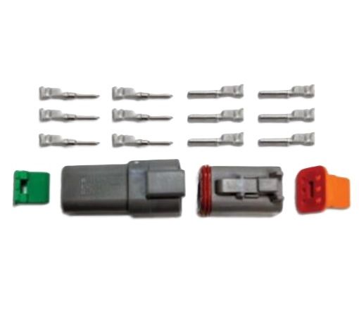 Bild von 6 pin - Deutsch stik - HAN/HUN sæt - Incl. stikben