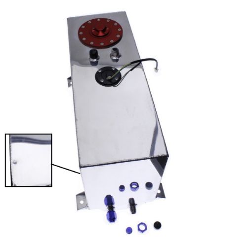 Bild von SCRATCH AND DENT - Drag Racing Brennstoffzelle - 60 liter-Rechteck