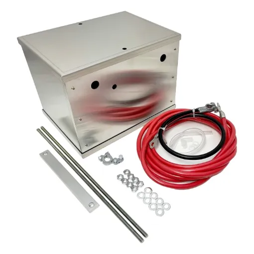 Bild von Batterieverlegungskit mit Batteriebox aus Aluminium