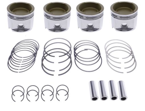 Bild von JE-Pistons Custom Volvo 1.7L 8V - B18FT - Turbo - 8.5:1 - 81.50mm - Set of 4