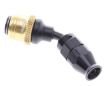 Bild von 45° PTFE Quick Connect Hose Ends -Black/Gold - AN4