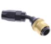 Bild von 45° Quick Connect Hose Ends -Black/Gold - AN4