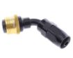 Bild von 60° Quick Connect Hose Ends -Black/Gold - AN6