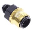 Bild von AN male quick connect adapter -Black/Gold - AN6