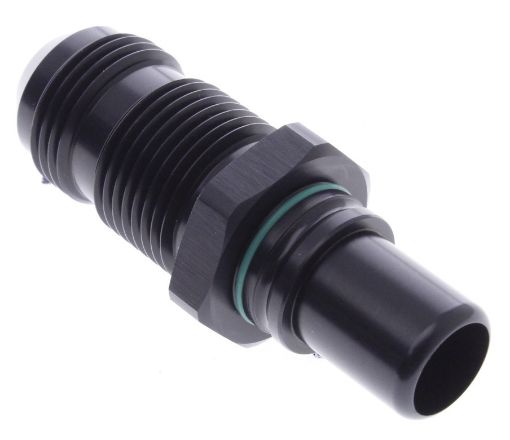 Bild von AN Bulkhead to Male quick connect - Black - AN12