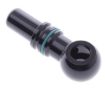 Bild von M10 Banjo to Quick Connect - Black - AN8