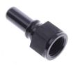 Bild von AN Female to Male quick connect adapter -Black - AN6