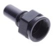 Bild von AN Female to Male quick connect adapter -Black - AN8