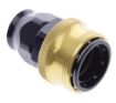 Bild von Straight PTFE Quick Connect Hose Ends -Black/Gold - AN16