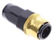 Bild von Straight Quick Connect Hose Ends -Black/Gold - AN10