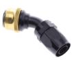 Bild von 45° Quick Connect Hose Ends -Black/Gold - AN12