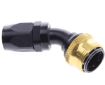 Bild von 45° Quick Connect Hose Ends -Black/Gold - AN12