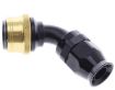 Bild von 60° PTFE Quick Connect Hose Ends -Black/Gold - AN12