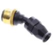 Bild von 30° PTFE Quick Connect Hose Ends -Black/Gold - AN8
