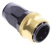 Bild von Straight Quick Connect Hose Ends -Black/Gold - AN12