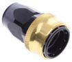Bild von Straight Quick Connect Hose Ends - Black/Gold - AN20