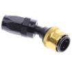 Bild von 30° Quick Connect Hose Ends -Black/Gold - AN8