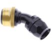 Bild von 45° PTFE Quick Connect Hose Ends -Black/Gold - AN16