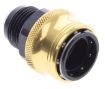 Bild von AN male quick connect adapter -Black/Gold - AN12