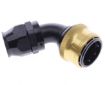 Bild von 60° PTFE Quick Connect Hose Ends -Black/Gold - AN16