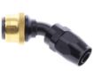 Bild von 45° Quick Connect Hose Ends -Black/Gold - AN10