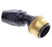 Bild von 30° Quick Connect Hose Ends -Black/Gold - AN16